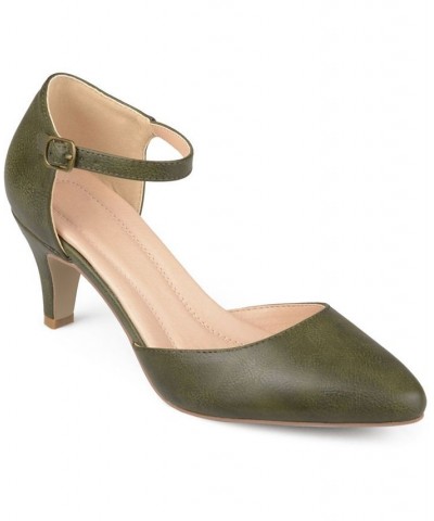 Women's Bettie Heels Green $36.90 Shoes