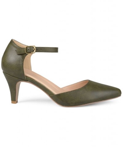 Women's Bettie Heels Green $36.90 Shoes