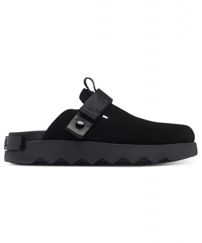 Viiber Slip-On Strap Clog Flats Black $60.90 Shoes