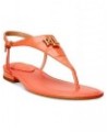 Women's Ellington Flat Sandals Orange $51.30 Shoes