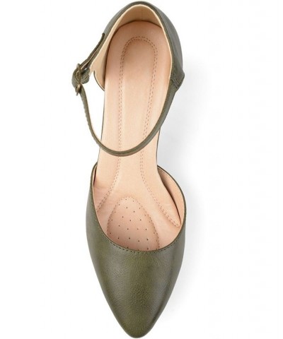 Women's Bettie Heels Green $36.90 Shoes