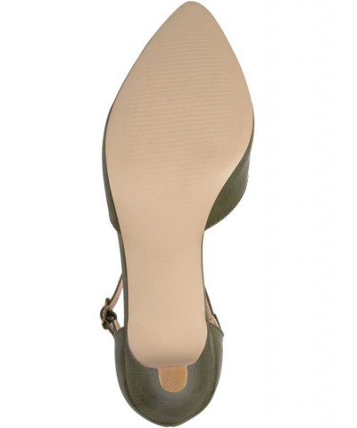 Women's Bettie Heels Green $36.90 Shoes