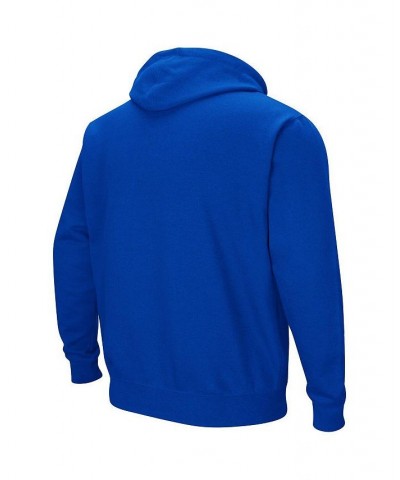 Men's Blue Florida Gulf Coast Eagles Arch & Logo Pullover Hoodie $27.60 Sweatshirt