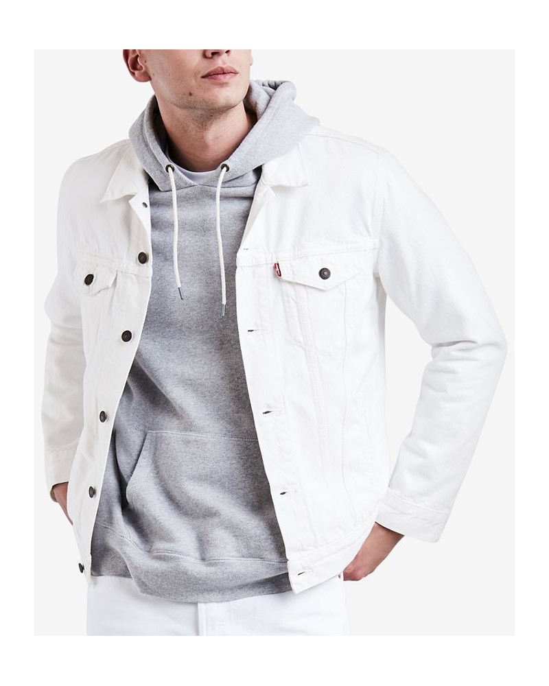 Men's Denim Trucker Jacket Steel Hour $45.89 Jackets