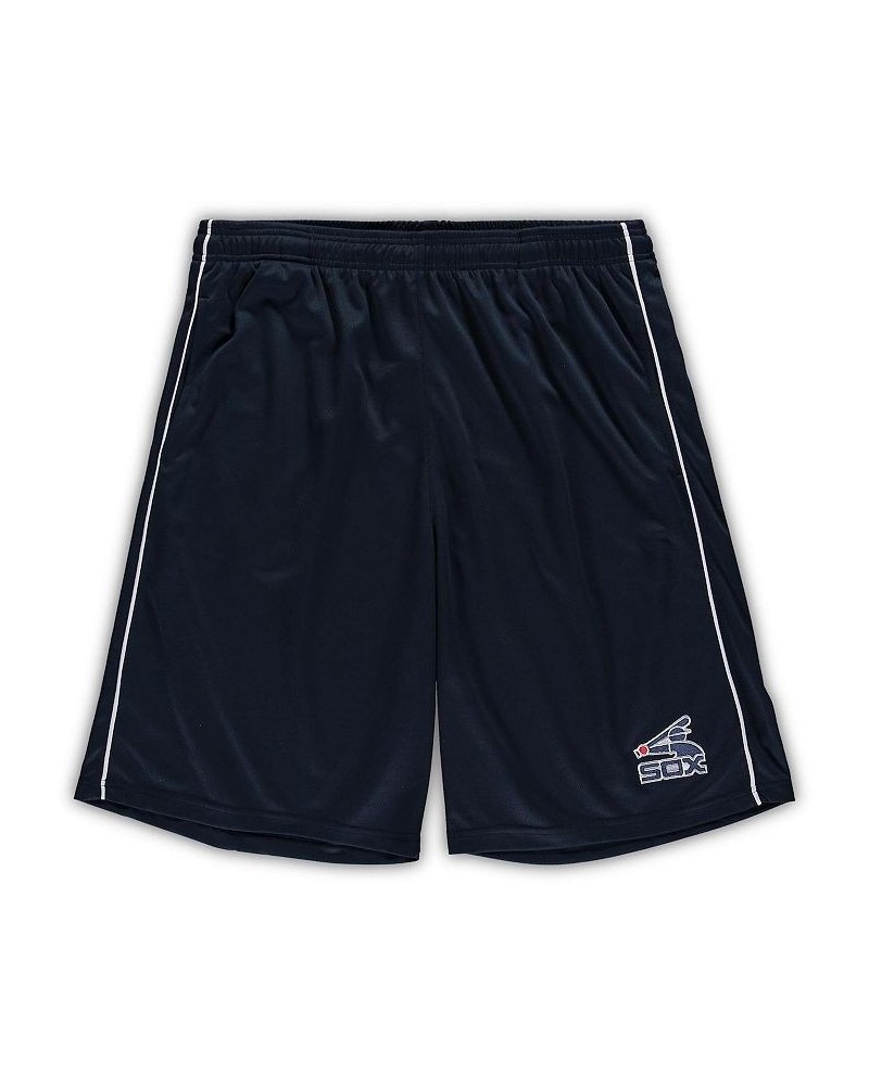 Men's Navy Chicago White Sox Big and Tall Cooperstown Collection Mesh Shorts $16.80 Shorts