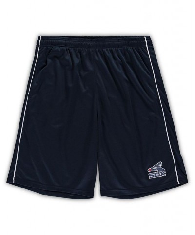 Men's Navy Chicago White Sox Big and Tall Cooperstown Collection Mesh Shorts $16.80 Shorts