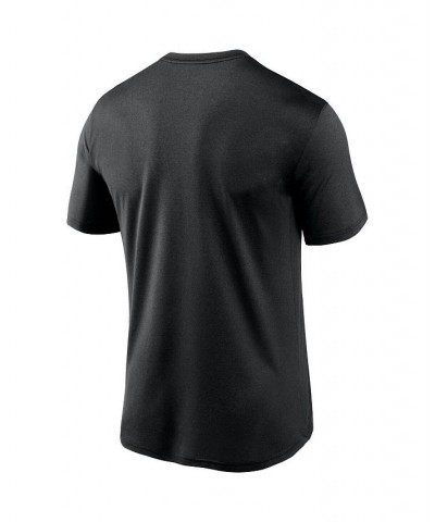 Men's Black Philadelphia Eagles Logo Essential Legend Performance T-shirt $20.00 T-Shirts