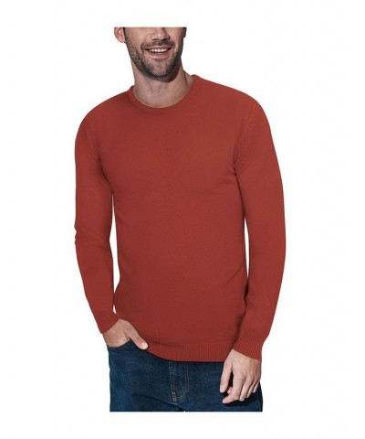 Men's Basic Crewneck Pullover Midweight Sweater PD13 $23.39 Sweaters