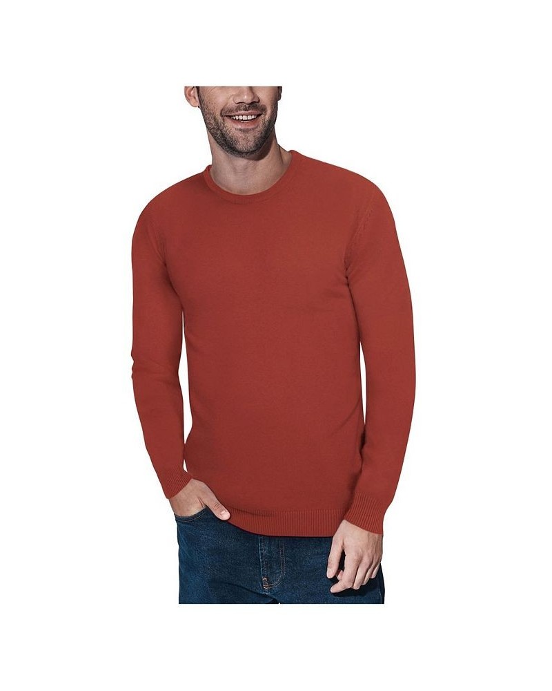 Men's Basic Crewneck Pullover Midweight Sweater PD13 $23.39 Sweaters