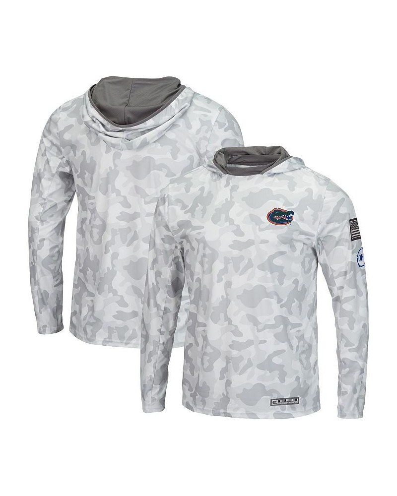 Men's Arctic Camo Florida Gators OHT Military-Inspired Appreciation Long Sleeve Hoodie T-shirt $38.49 T-Shirts