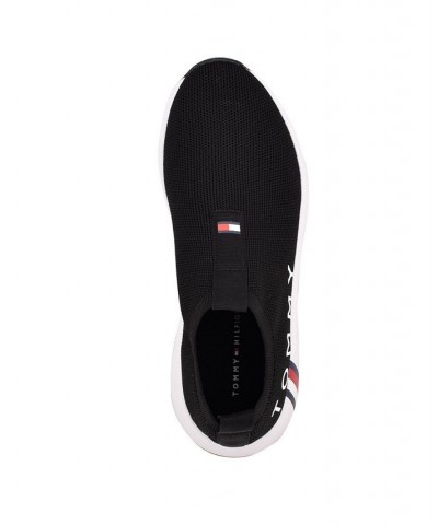 Women's Aliah Sporty Slip-On Sneakers Black $41.08 Shoes