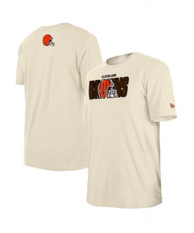 Men's Cream Cleveland Browns 2023 NFL Draft T-shirt $28.04 T-Shirts