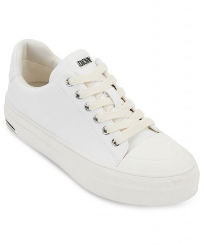 Women's York Lace-Up Low-Top Sneakers PD02 $41.70 Shoes