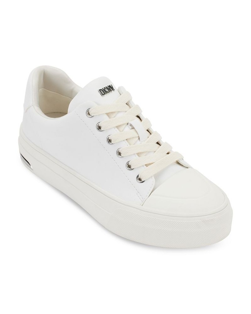 Women's York Lace-Up Low-Top Sneakers PD02 $41.70 Shoes