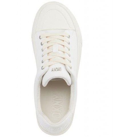 Women's York Lace-Up Low-Top Sneakers PD02 $41.70 Shoes