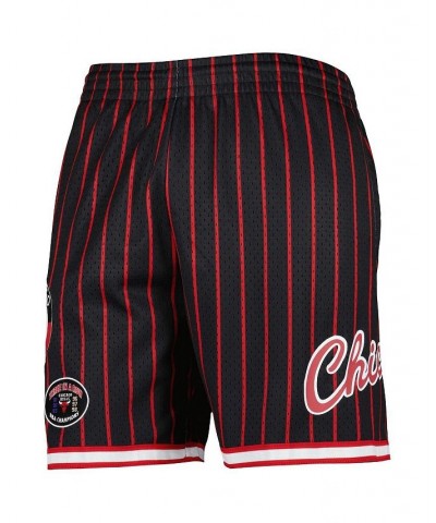 Men's Black Chicago Bulls City Collection Heritage Mesh Shorts $53.90 Shorts