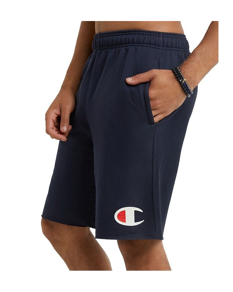 Men's Powerblend Shorts Blue $22.00 Shorts