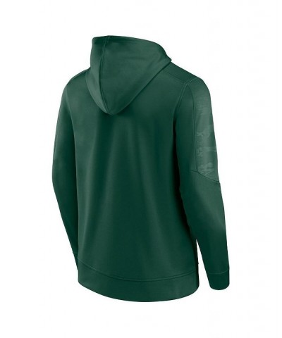 Men's Branded Green Miami Hurricanes On The Ball Pullover Hoodie $32.90 Sweatshirt