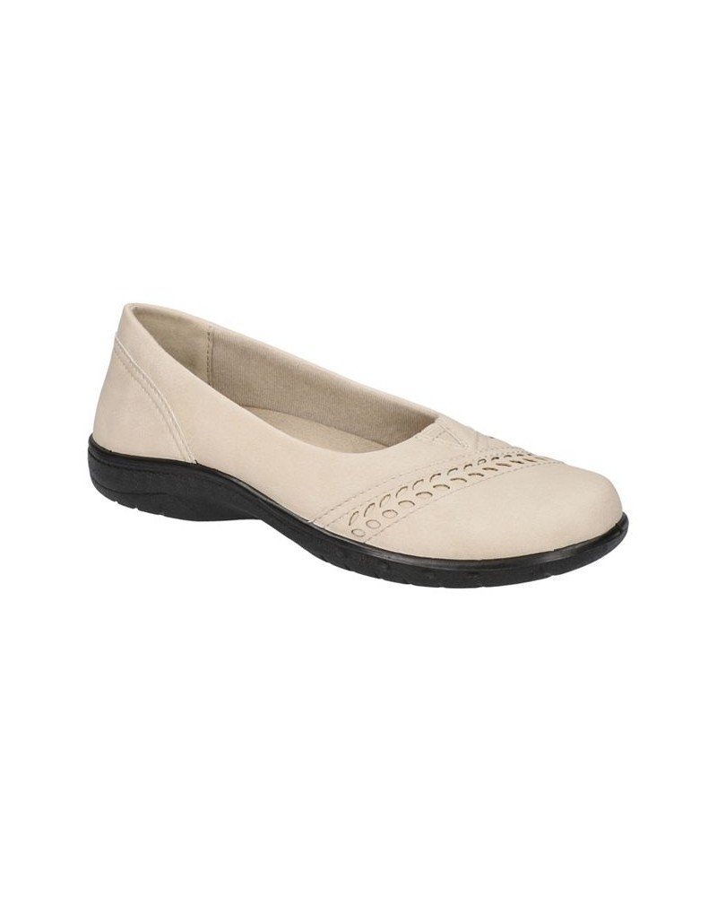 Women's Yori Comfort Flats Ivory/Cream $26.00 Shoes