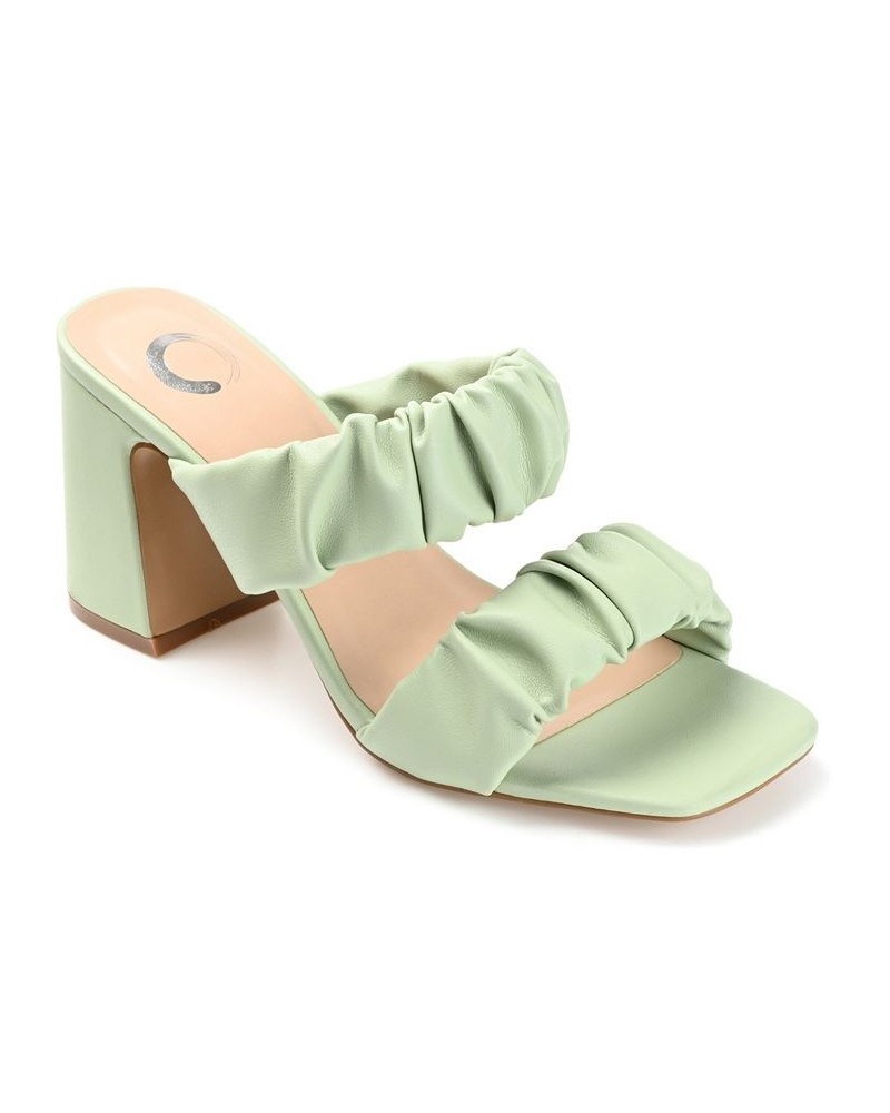 Women's Zoee Dress Sandals Green $51.29 Shoes