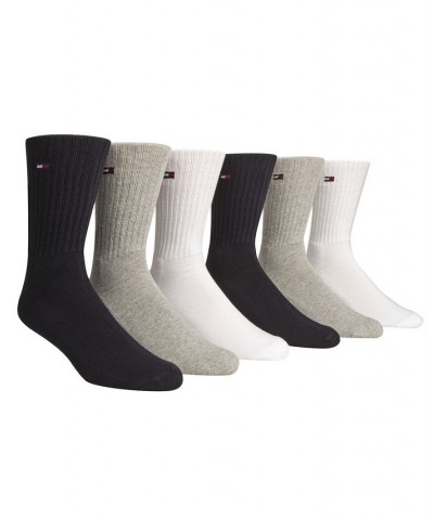 6-Pack Cushion Sole Sports Crew Socks Multi $12.72 Socks