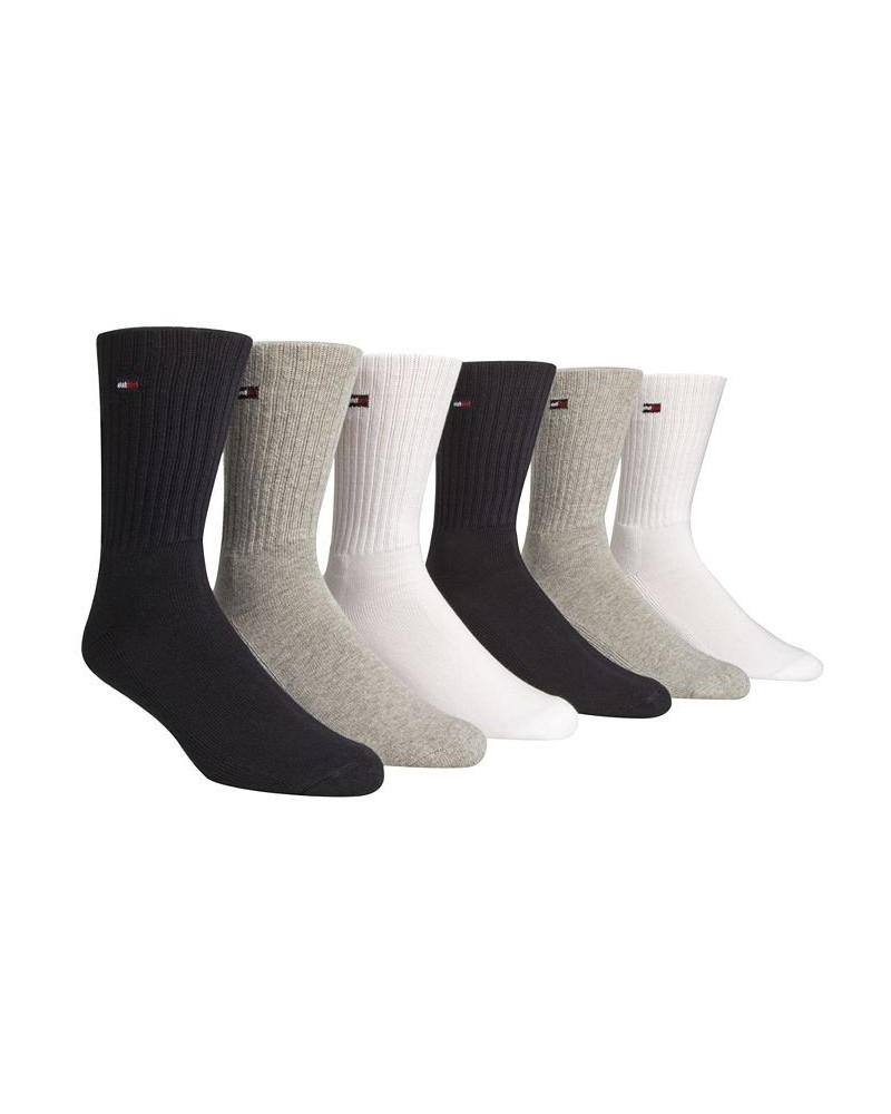 6-Pack Cushion Sole Sports Crew Socks Multi $12.72 Socks