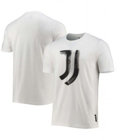 Men's White Juventus Club Crest T-shirt $16.80 T-Shirts