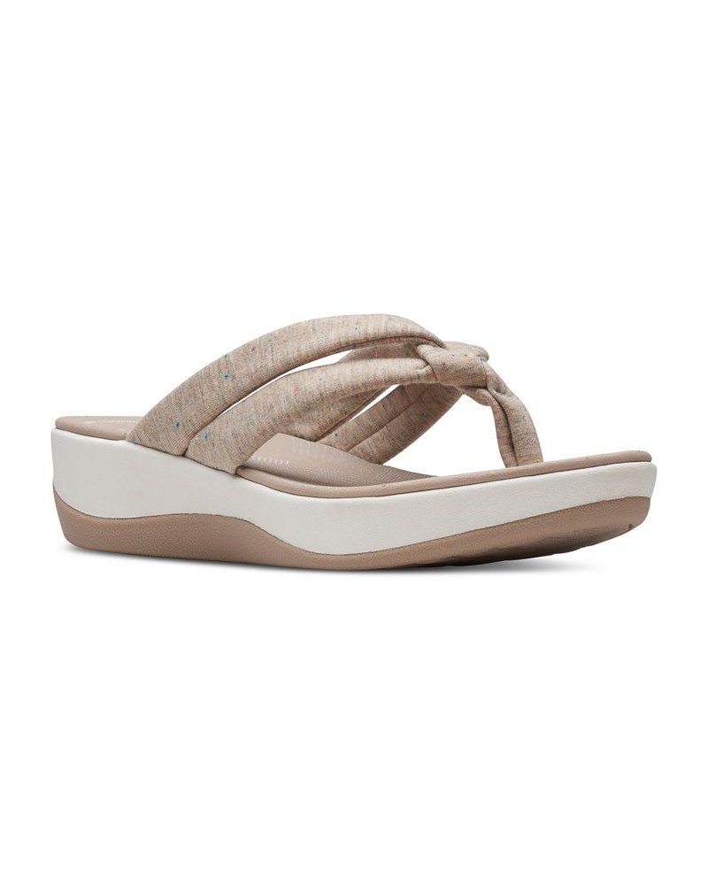 Women's Cloudsteppers™ Arla Kaylie Slip-On Thong Sandals Tan/Beige $39.75 Shoes