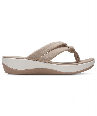 Women's Cloudsteppers™ Arla Kaylie Slip-On Thong Sandals Tan/Beige $39.75 Shoes