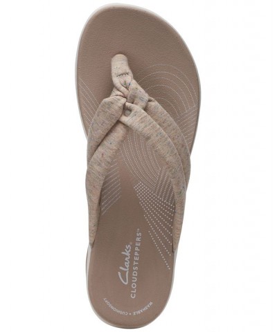 Women's Cloudsteppers™ Arla Kaylie Slip-On Thong Sandals Tan/Beige $39.75 Shoes