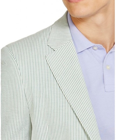 Men's Modern-Fit Stripe Seersucker Sport Coat PD02 $36.55 Blazers