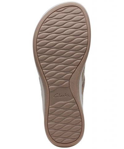 Women's Cloudsteppers™ Arla Kaylie Slip-On Thong Sandals Tan/Beige $39.75 Shoes