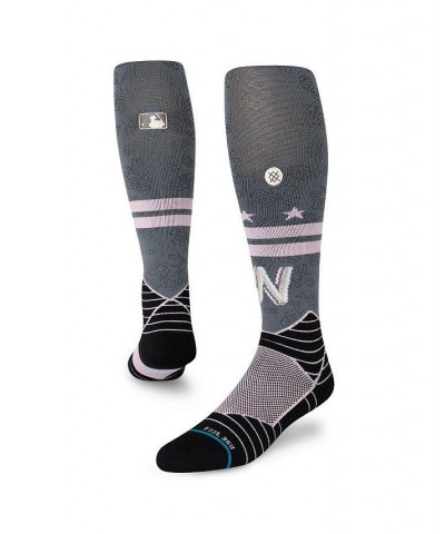 Men's Gray Washington Nationals 2022 City Connect Over the Calf Socks $19.37 Socks