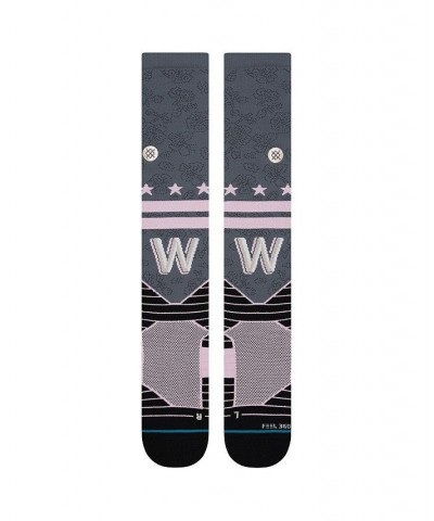 Men's Gray Washington Nationals 2022 City Connect Over the Calf Socks $19.37 Socks