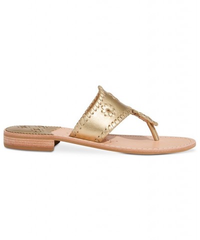 Women's Jacks Slip-On Flat Sandals PD02 $48.30 Shoes