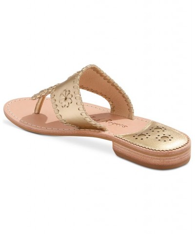 Women's Jacks Slip-On Flat Sandals PD02 $48.30 Shoes