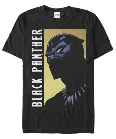 Men's Panther Name Short Sleeve Crew T-shirt Black $15.05 T-Shirts