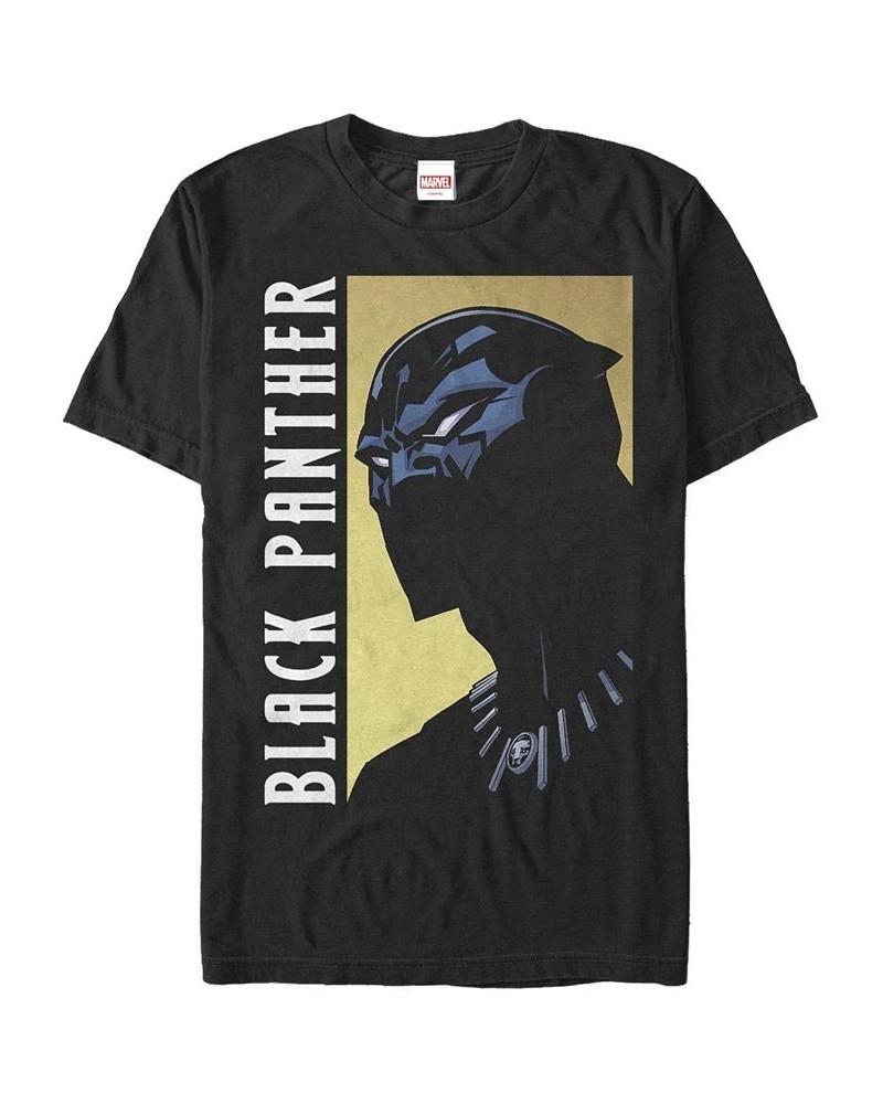 Men's Panther Name Short Sleeve Crew T-shirt Black $15.05 T-Shirts