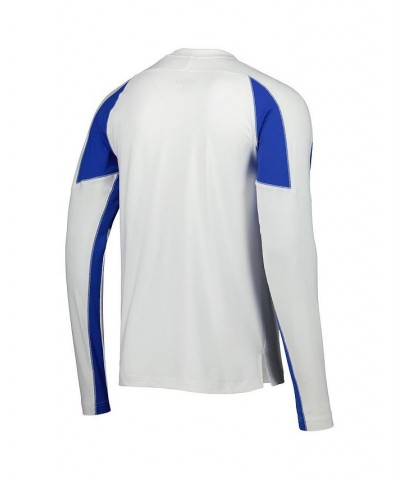 Men's Brand White Florida Gators Basketball Shooting Raglan Long Sleeve T-shirt $34.30 T-Shirts