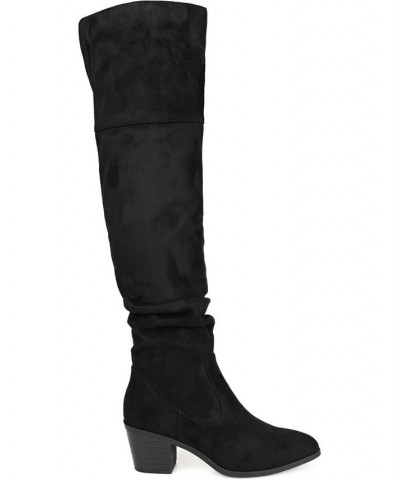 Women's Zivia Extra Wide Calf Boots PD01 $48.00 Shoes