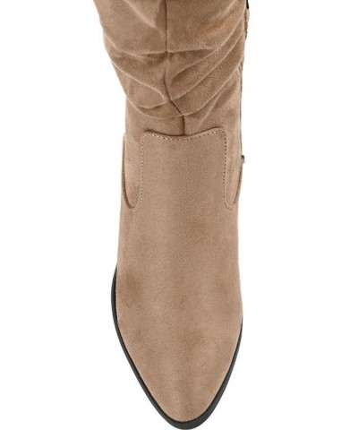 Women's Zivia Extra Wide Calf Boots PD01 $48.00 Shoes