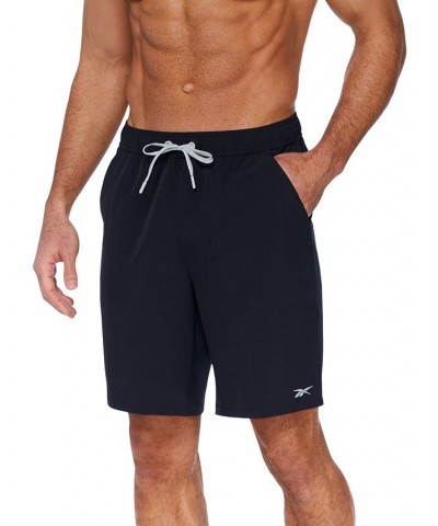 Men's 9" Athlete Volley Swim Shorts Black $18.34 Swimsuits