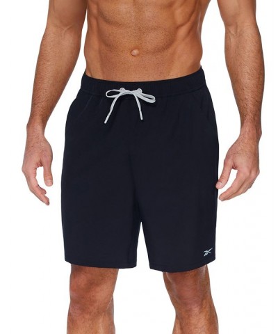 Men's 9" Athlete Volley Swim Shorts Black $18.34 Swimsuits