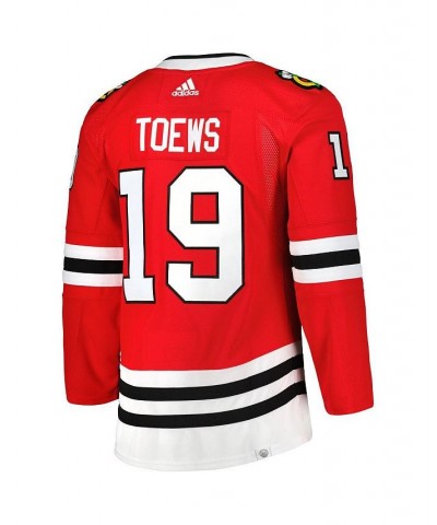 Men's Jonathan Toews Red Chicago Blackhawks Captain Patch Home Primegreen Authentic Pro Player Jersey $86.40 Jersey