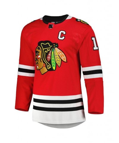 Men's Jonathan Toews Red Chicago Blackhawks Captain Patch Home Primegreen Authentic Pro Player Jersey $86.40 Jersey