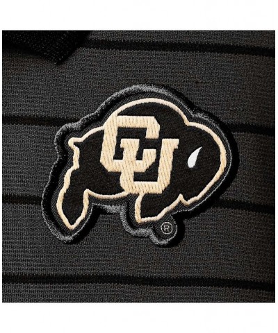 Men's Anthracite Colorado Buffaloes 2021 Early Season Victory Coaches Performance Polo $26.10 Polo Shirts