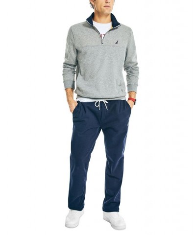 Men's J-Class Classic-Fit Quarter Zip Fleece Sweatshirt PD02 $16.73 Sweatshirt