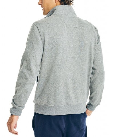 Men's J-Class Classic-Fit Quarter Zip Fleece Sweatshirt PD02 $16.73 Sweatshirt