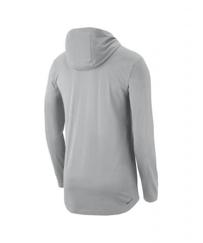 Men's Gray UCLA Bruins Campus Performance Hoodie Long Sleeve T-shirt $25.80 T-Shirts