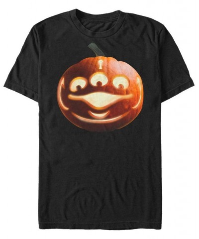 Disney Pixar Men's Toy Story Pumpkin Alien Big Face Costume Short Sleeve T-Shirt Black $15.05 T-Shirts